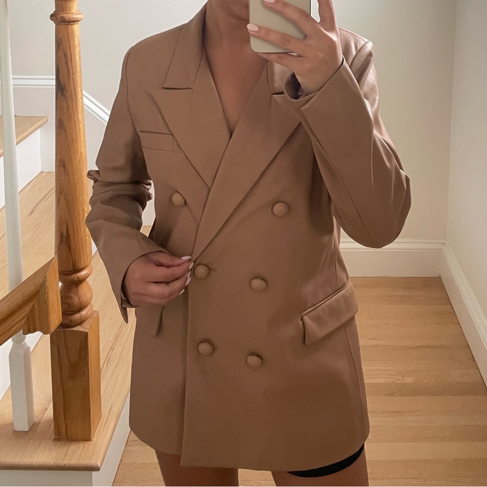 Blank NYC nude blazer size medium